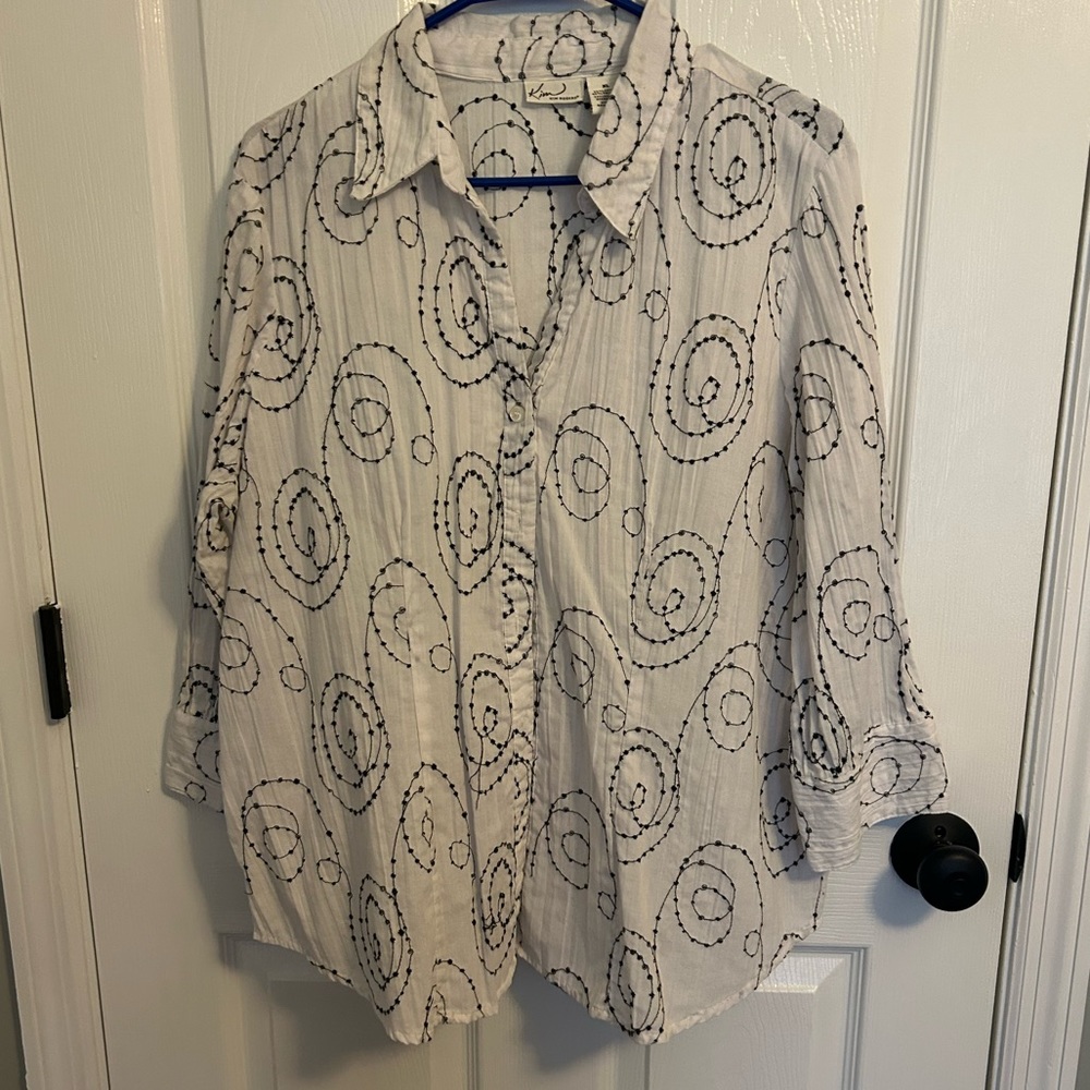 Kim Rogers Blouse XL